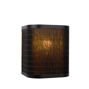 Gallo wall lamp 1xE27 black