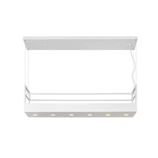 Lampe à suspension blanche Mireille 6xGU10