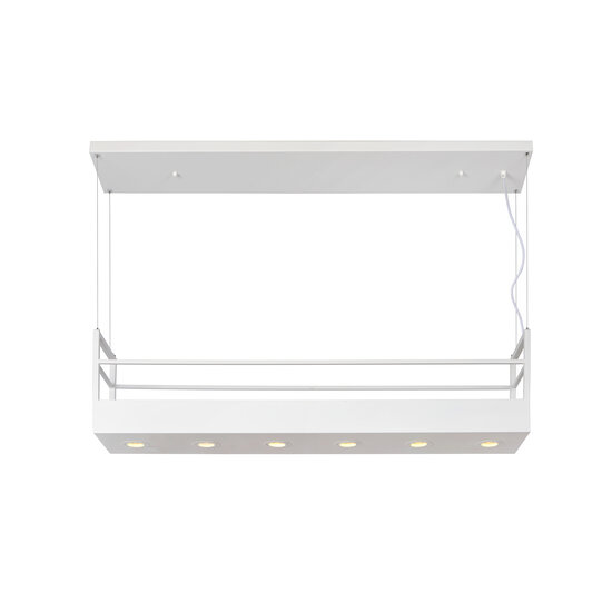 Lampe à suspension blanche Mireille 6xGU10