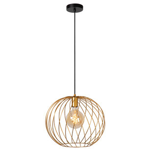 Zadar large ball hanging lamp 1xE27 matt gold / brass