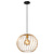 Zadar large ball hanging lamp 1xE27 matt gold / brass