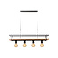 Ilona hanging lamp 4xE27 black