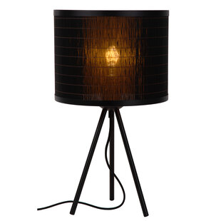 Lampe de table haute Gallo Ø 26 cm 1xE27 noir