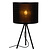 Gallo high table lamp Ø 26 cm 1xE27 black
