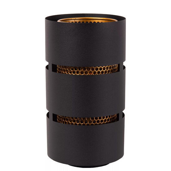 Rossy table lamp Ø 16 cm 1xE27 black and gold