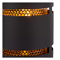 Rossy table lamp Ø 16 cm 1xE27 black and gold