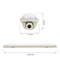 60 cm waterdichte verlichting 20W NW 3250 lm eenvoudig aan te sluiten