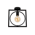 Suzy speciale zwarte plafondlamp met 1x E27
