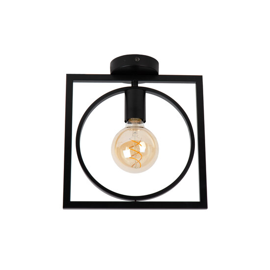 Suzy special black ceiling lamp with 1x E27