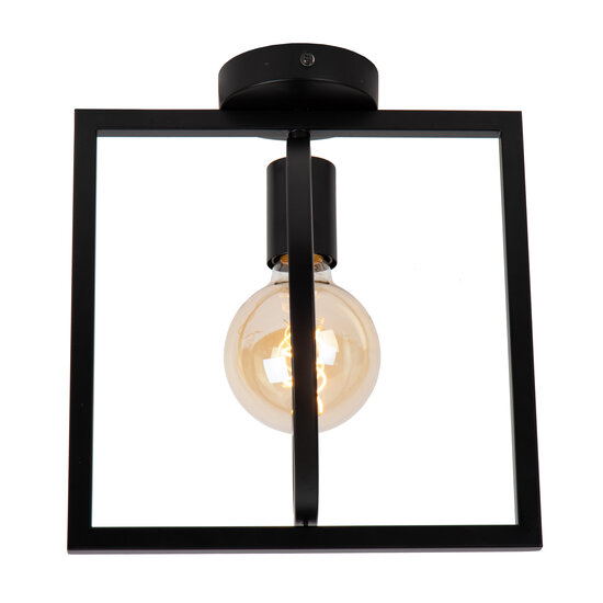 Suzy special black ceiling lamp with 1x E27