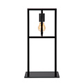 Suzy tafellamp zwart met opvallend design 1x E27