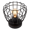 Lampe de table Felix avec structure en métal noir E27