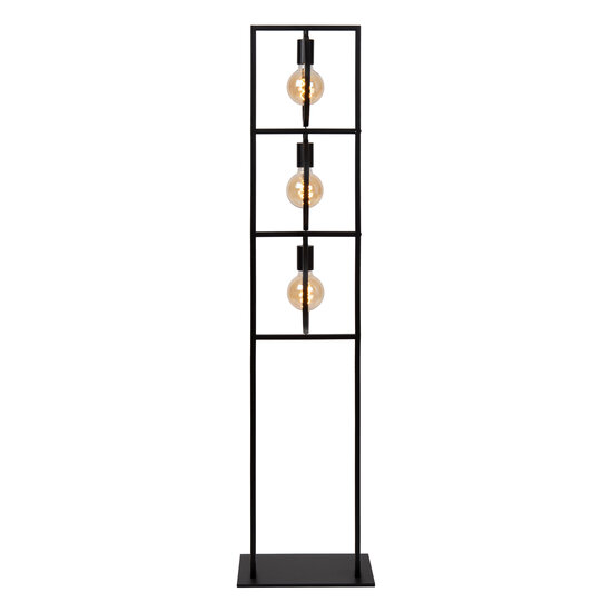 Lampadaire spécial Suzy noir avec 3x E27