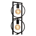 Suzy black special floor lamp with 3x E27