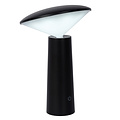 Lampe de table d'extérieur rechargeable noire Jimmy sans fil