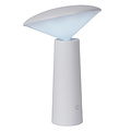 Lampe de table d'extérieur rechargeable blanche Jimmy sans fil