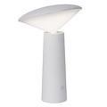Lampe de table d'extérieur rechargeable blanche Jimmy sans fil