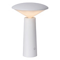 Lampe de table d'extérieur rechargeable blanche Jimmy sans fil