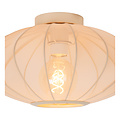 Celine beige plafondlamp geschikt voor badkamer E27