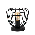 Lampe de table Felix avec structure en métal noir E27