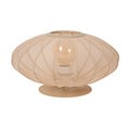Carine beige tafellamp metaal E27