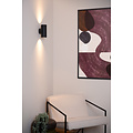 Bony tube lamp black wall fixture 2x GU10 up and down