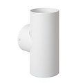 Bony white cylinder wall lamp 2x GU10 up and down