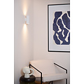 Bony white cylinder wall lamp 2x GU10 up and down