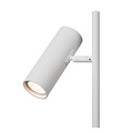 Claude stylish white cylinder table lamp GU10