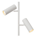 Blur witte vloerlamp met 2 kokers GU10