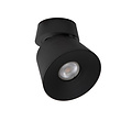 Trigger black conical ceiling spotlight GU10