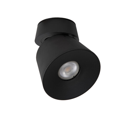 Spot de plafond conique noir Trigger GU10