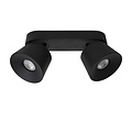 Trigger dubbele zwarte konische plafondspot GU10