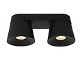 Trigger double black conical ceiling spotlight GU10
