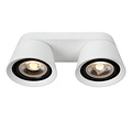 Triggers AR111 spot de plafond double conique blanc GU10