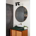 Baddy 2L schwarzer Deckenstrahler wasserdicht ausrichtbar GU10
