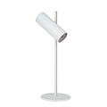 Claude stylish white cylinder table lamp GU10