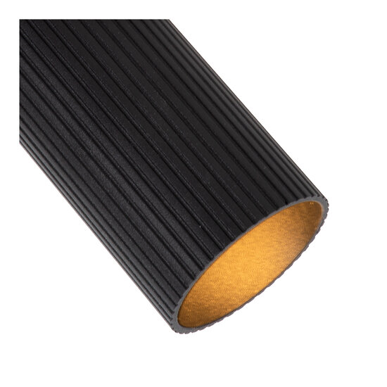 Rumba dubbele zwarte plafondspot GU10