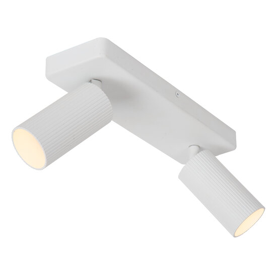 Foco de techo doble Rumba blanco GU10