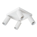 Spot de plafond blanc Rumba 4 lumières GU10