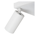 Spot de plafond blanc Rumba 4 lumières GU10
