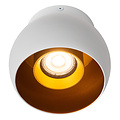 Turbo witte met goud plafondlamp GU10
