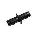 Conector TRACK I - Monofásico Sistema de carril / Iluminación de carril - Negro