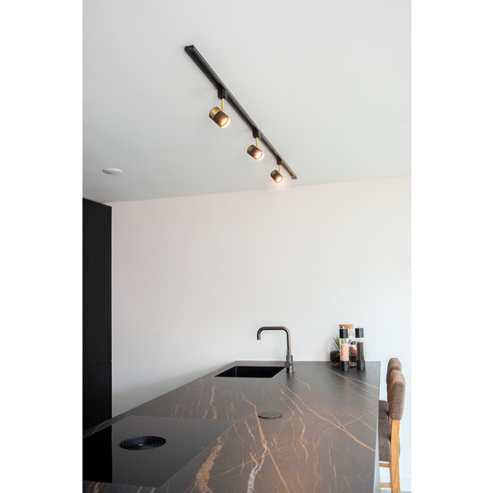 TRACK Flora white track spot - 1-phase track system / track lighting - 1xGU10