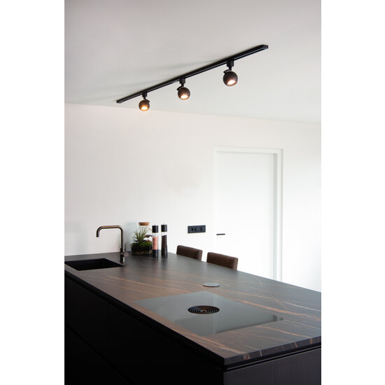 TRACK black Forza rail spotlight single-phase rail system rail lighting GU10
