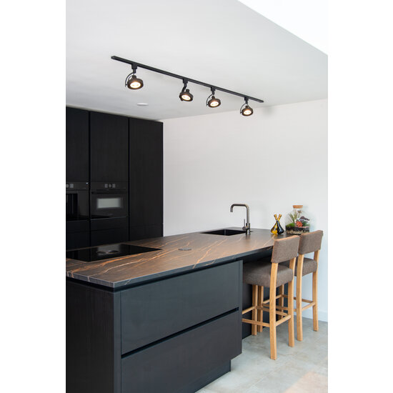 TRACK schwarz Dorine Schienenspot 1-Phasen-Schienensystem Schienenbeleuchtung AR111