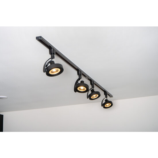 TRACK schwarz Dorine Schienenspot 1-Phasen-Schienensystem Schienenbeleuchtung AR111