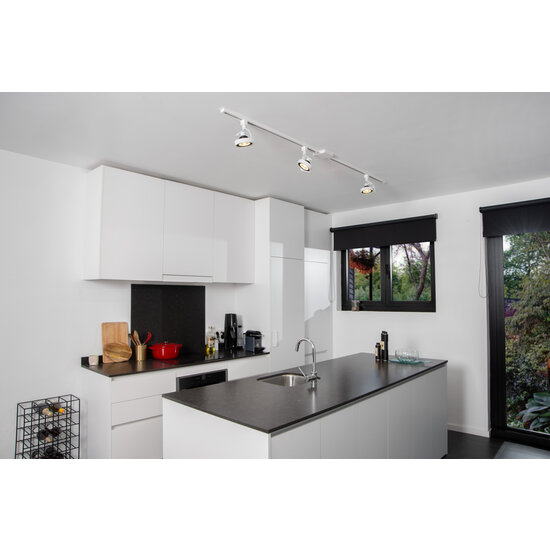 TRACK Dorine foco de carril blanco sistema de carril monofásico iluminación de carril AR111