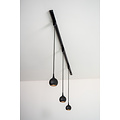 TRACK Rova hanglamp - 1-fase Railsysteem / Railverlichting - 1xGU10 - Zwart