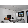 TRACK Rova witte hanglamp - 1-fase Railsysteem / Railverlichting - 1xGU10